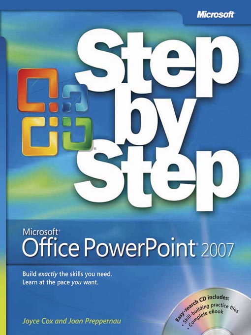 Title details for Microsoft® Office PowerPoint® 2007 Step by Step by Joan Preppernau - Available